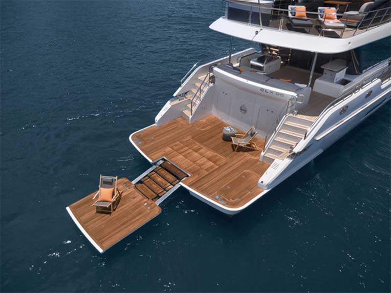 Teak can be used as raw material for yachts