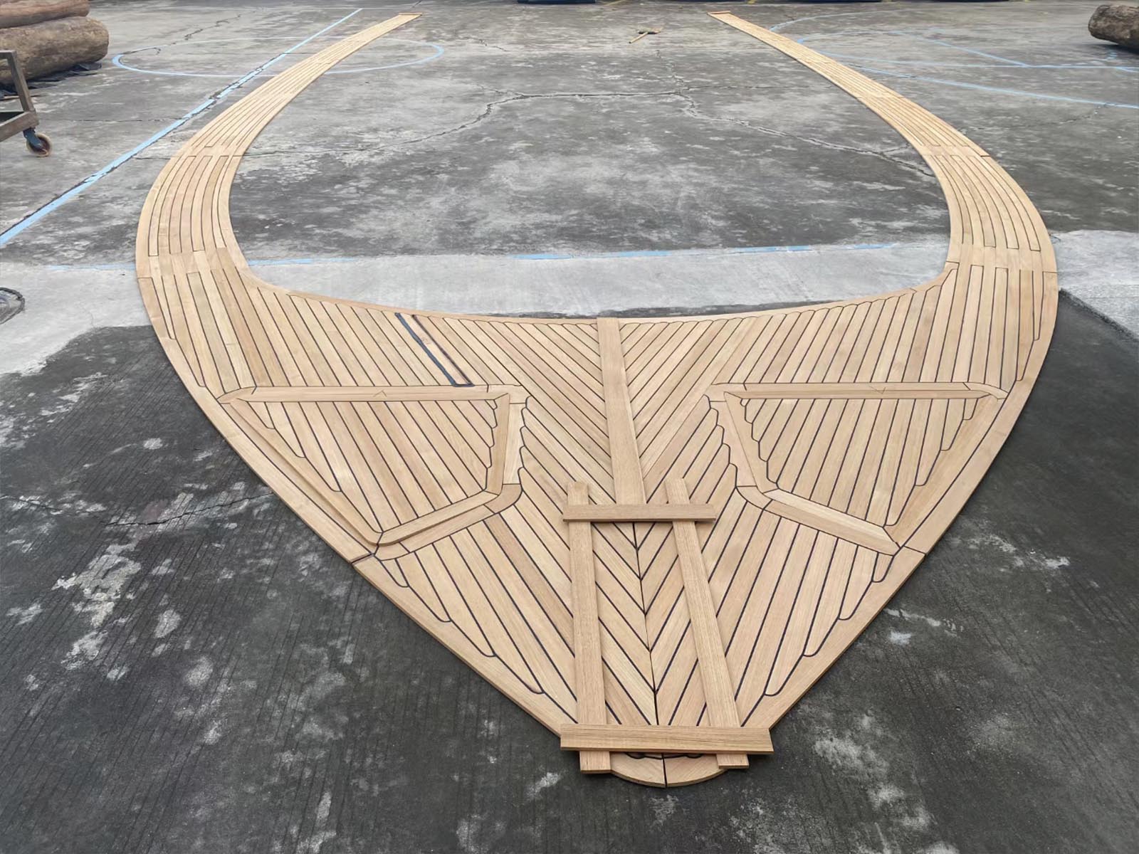 High Quality Burma Teak Planks for Yacht