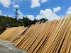 Golden Color Natural Anti-Corrosive Burma Teak Decking