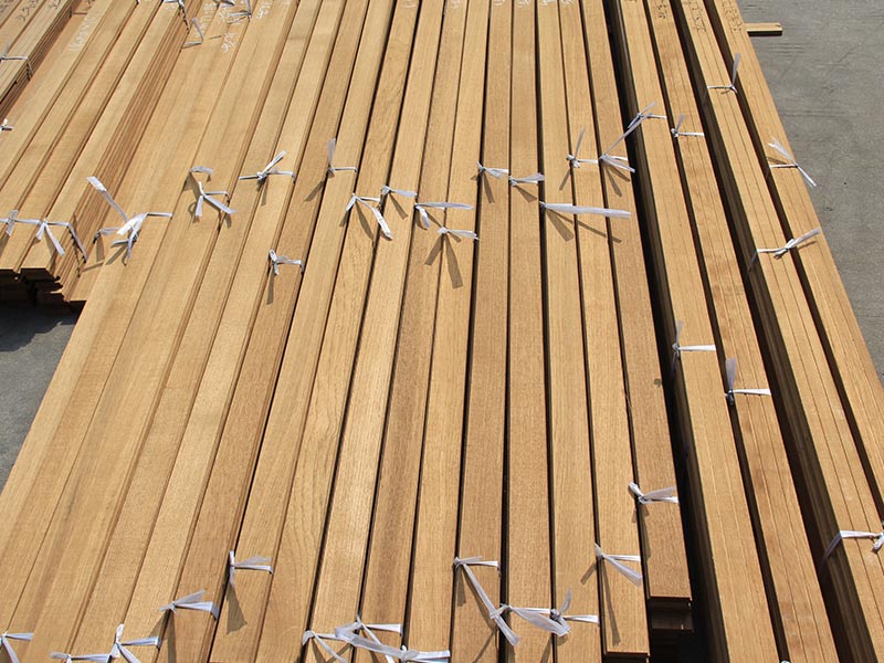 High-Quality Golden Color Burma Teak Decking