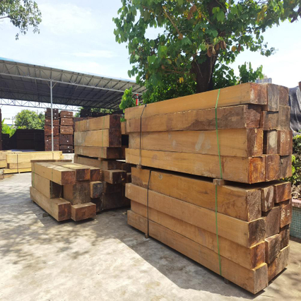 Hard texture strong stability environmental friendliness and beautiful Myanmar teak tree