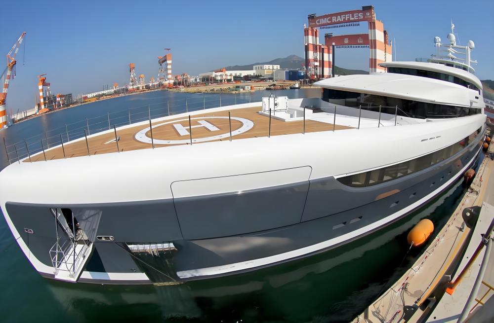 Yuli Teak Deck, Achieving the Sea Dream Journey of Yantai CIMC Raffles' Fantasy 'Luxury Cruise Ship