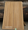 Anti slip weather resistant anti-corrosion teak deck strip