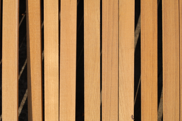 High-Quality Golden Color Burma Teak Decking