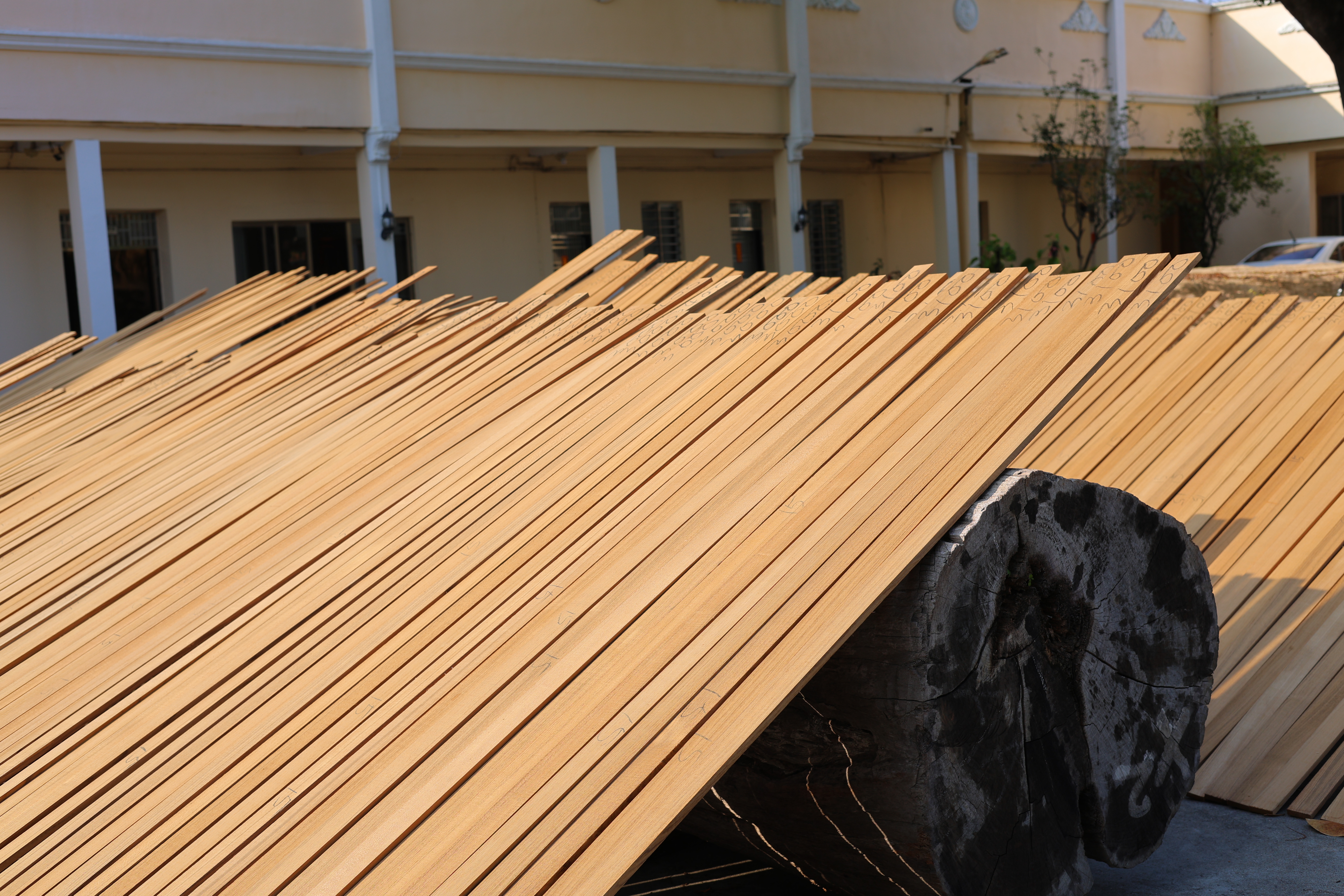 Premium Burma Teak Decking for Luxury Yachts and Boats